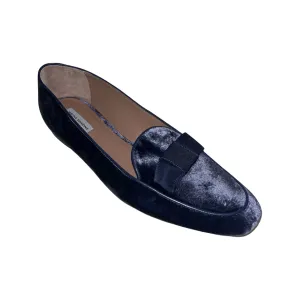 Tabitha Simmons Miny Loafer Saphire Velvet