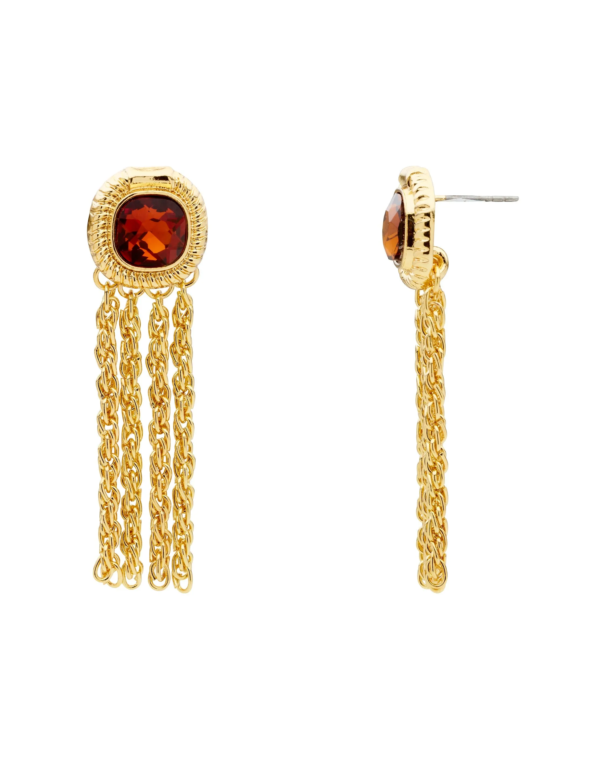 TASSEL STONE STUDS