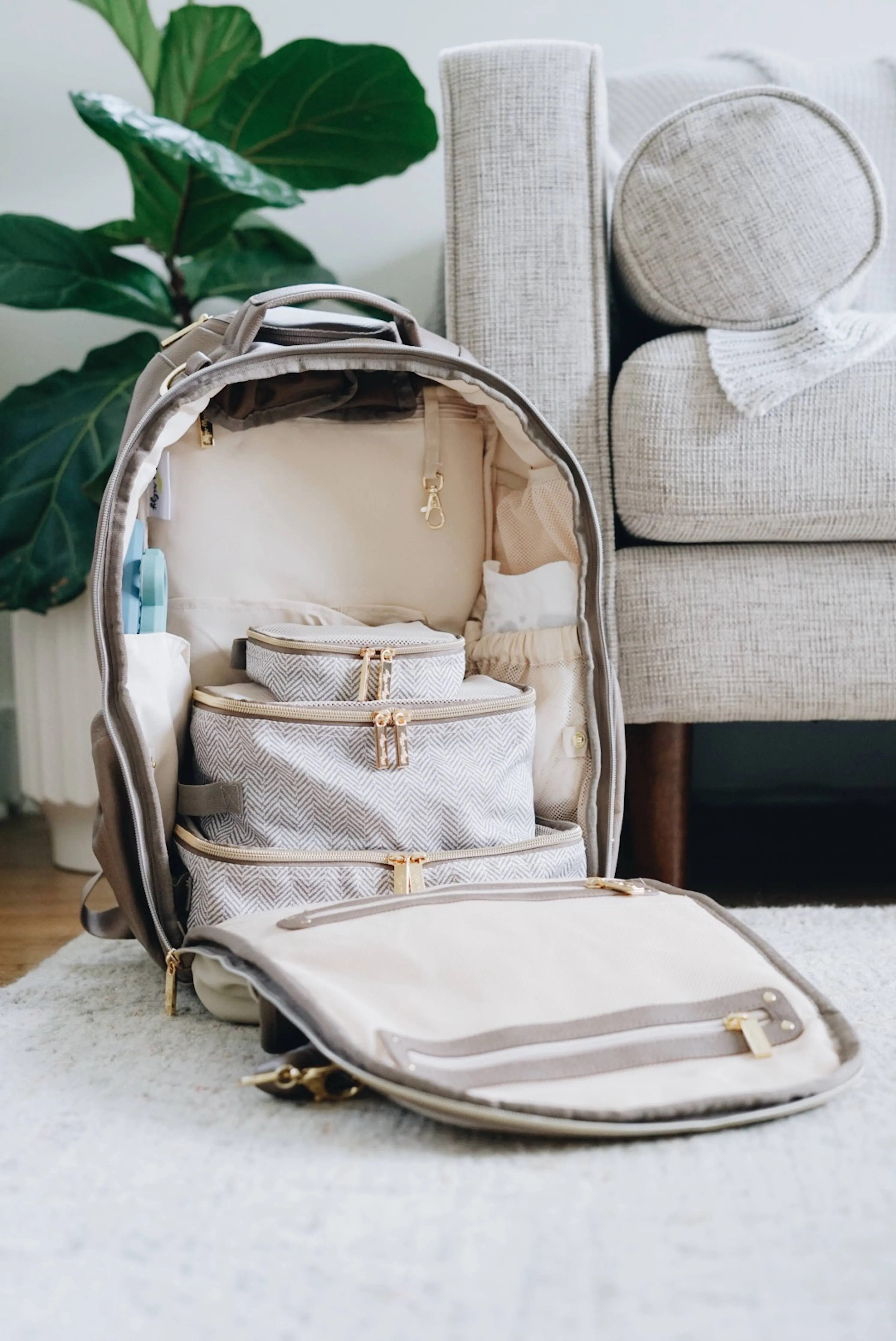 Taupe Packing Cubes