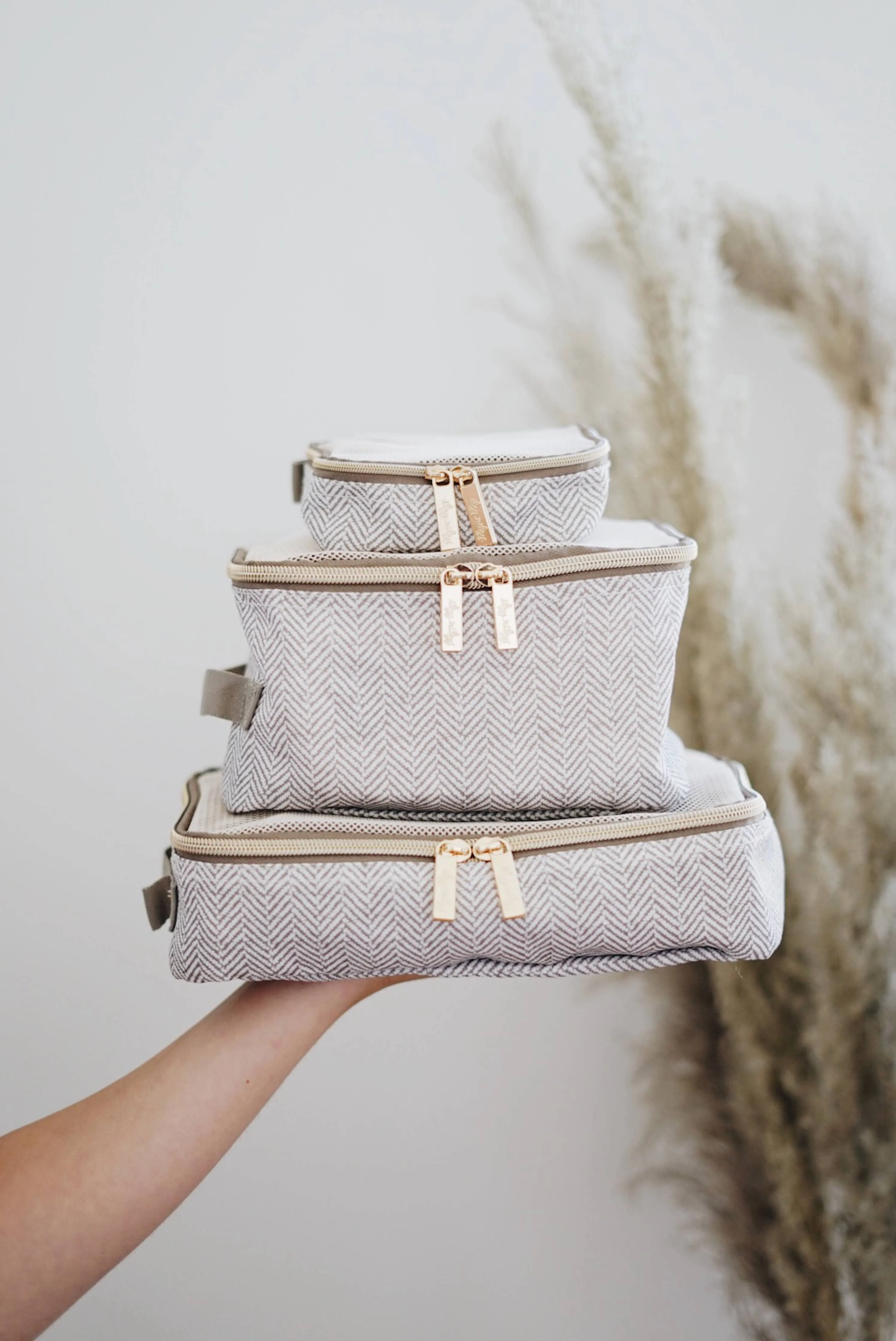 Taupe Packing Cubes