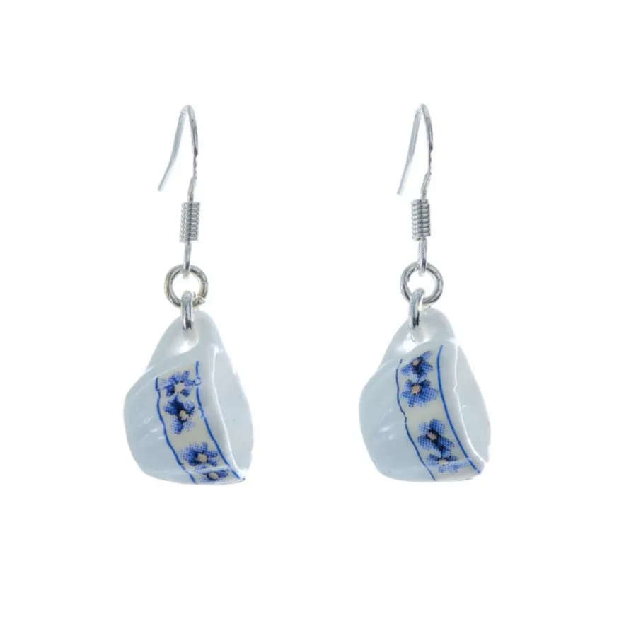 Tea Cup Dangle Earrings-Patterns