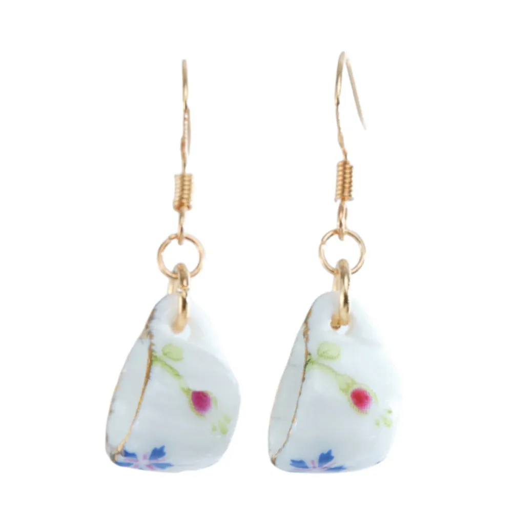 Tea Cup Dangle Earrings-Patterns
