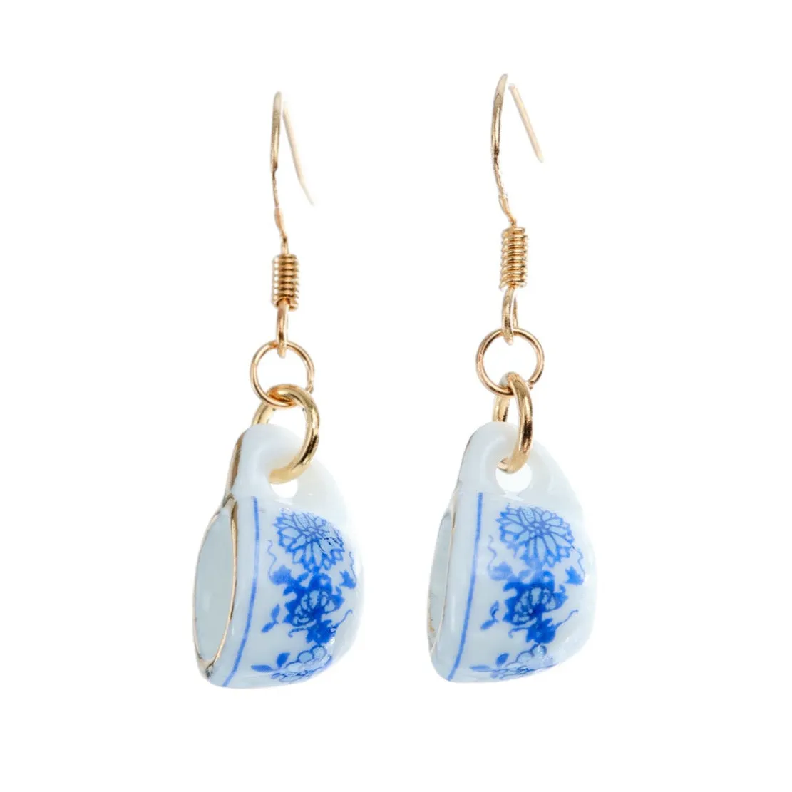 Tea Cup Dangle Earrings-Patterns