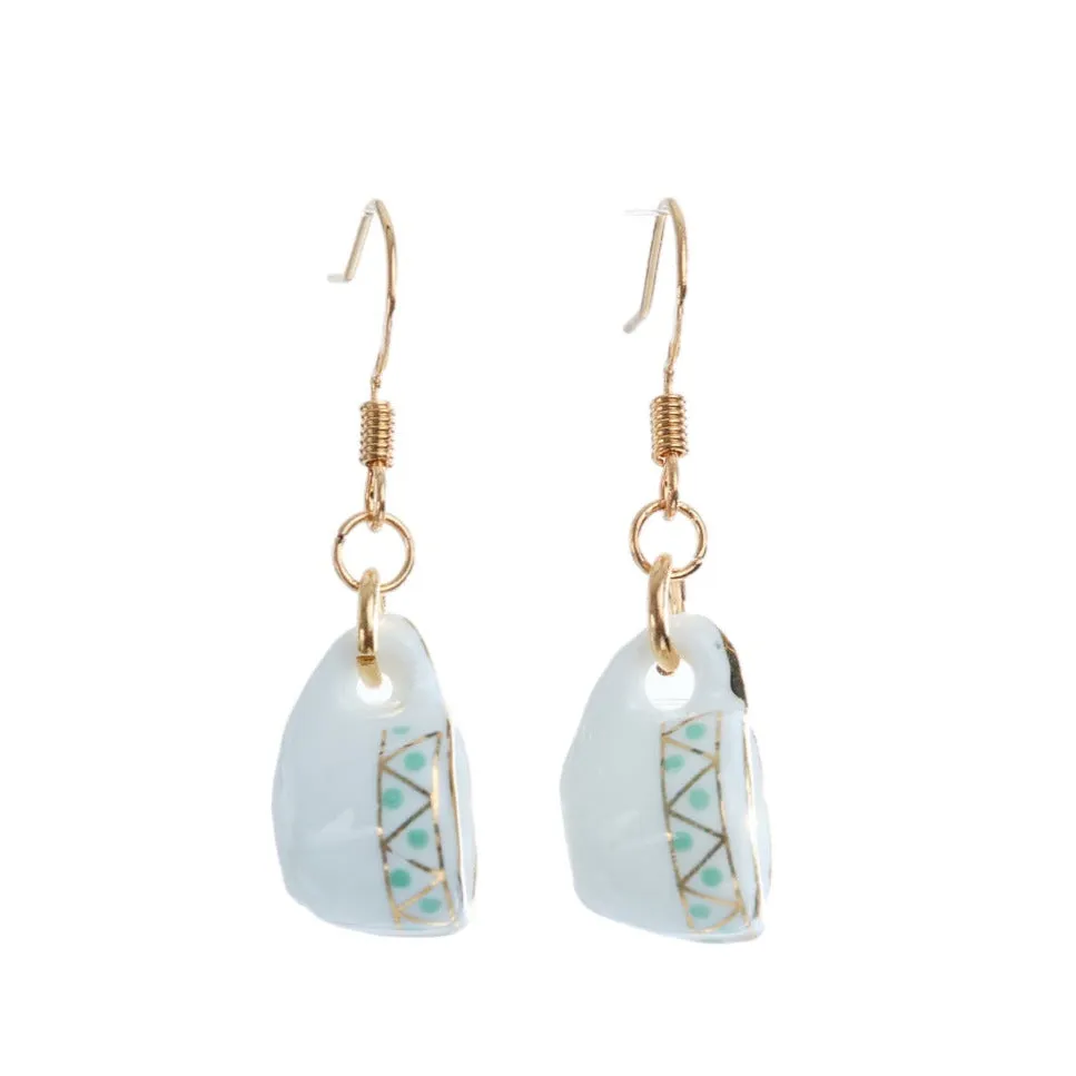Tea Cup Dangle Earrings-Patterns