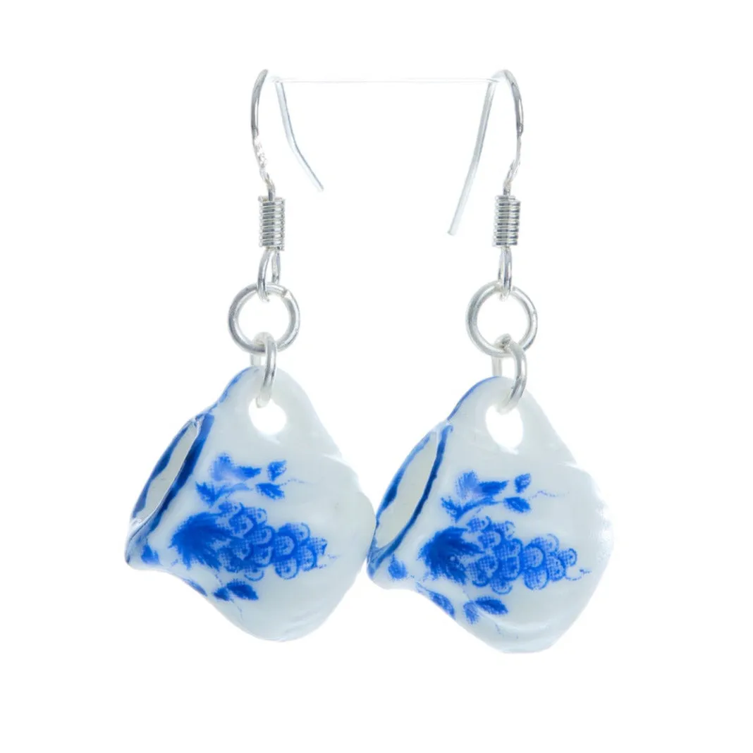 Tea Cup Dangle Earrings-Patterns