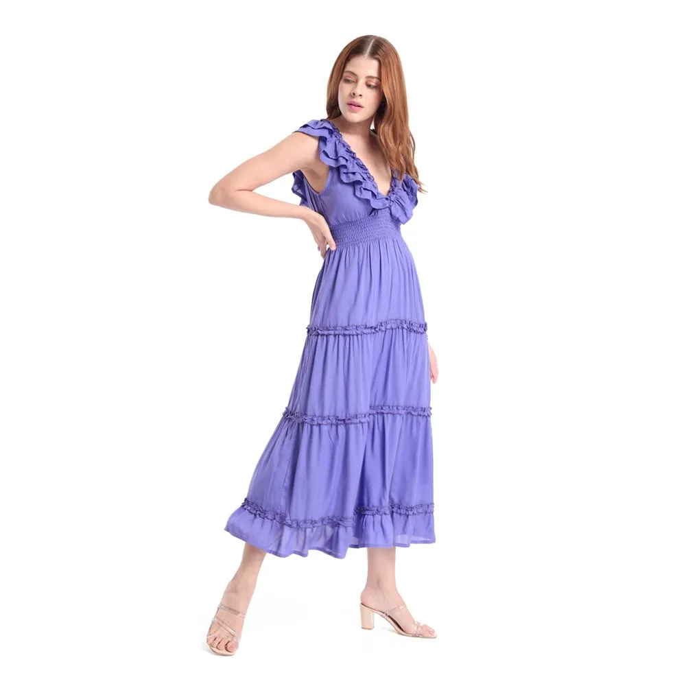 TEA LENGTH DRESS