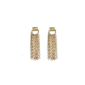 The "Tassle" 14 Karat Yellow Gold Tassel Earrings