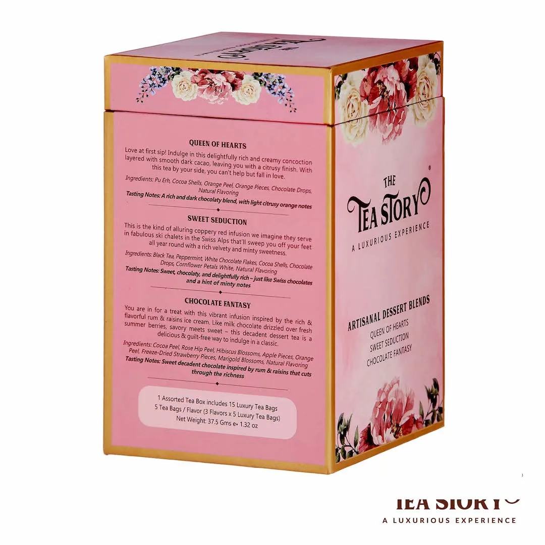 The Tea Story Dessert Blends Assorted Tea Box