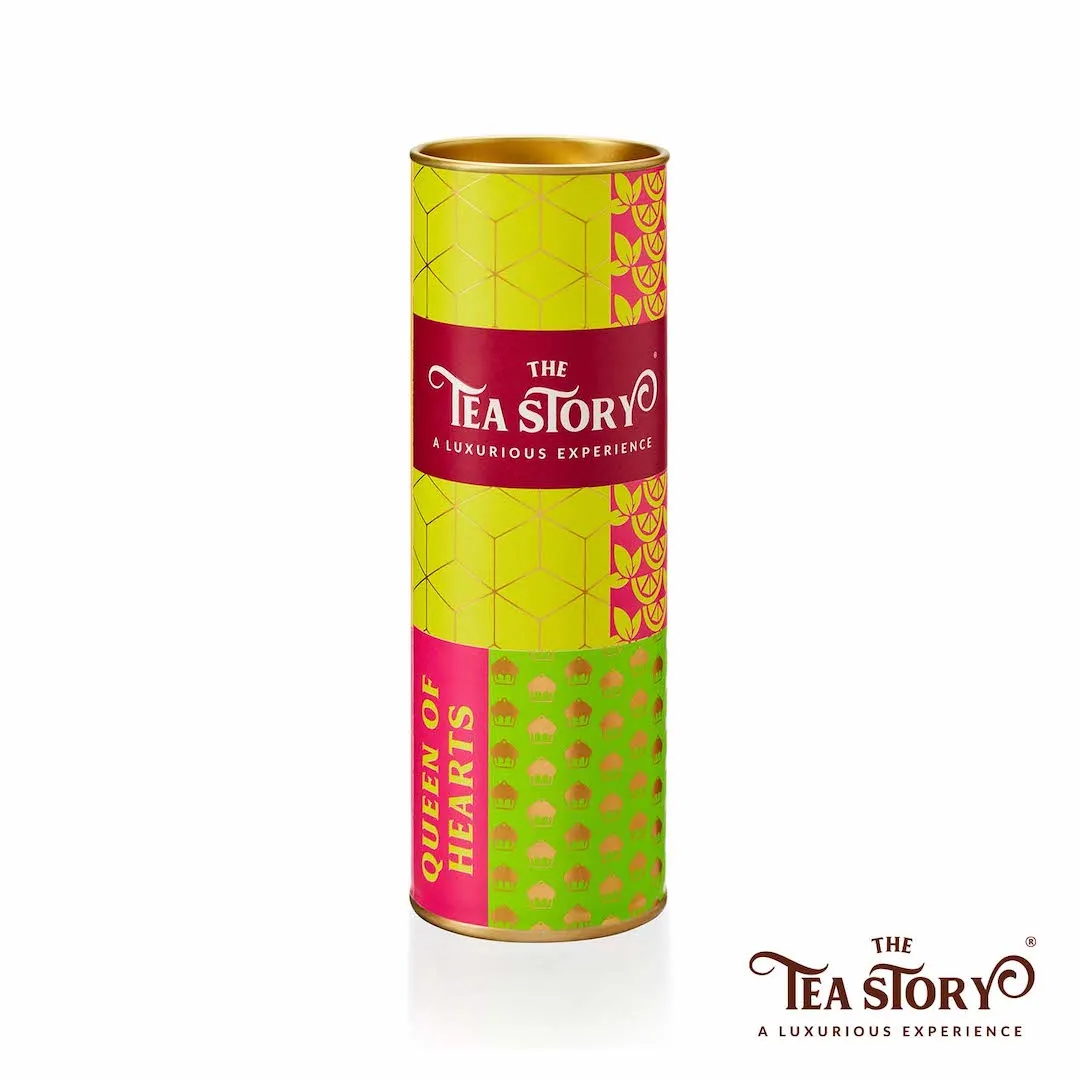 The Tea Story Queen of Hearts Tea Tube