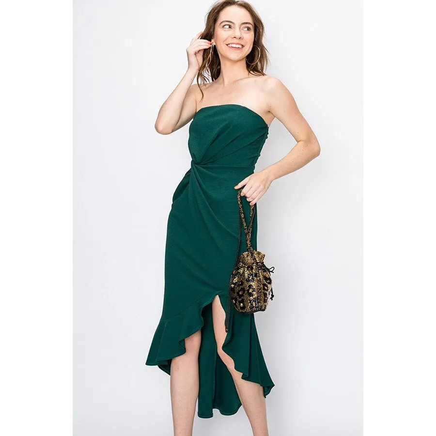 The Uptown LBD in Emerald Green