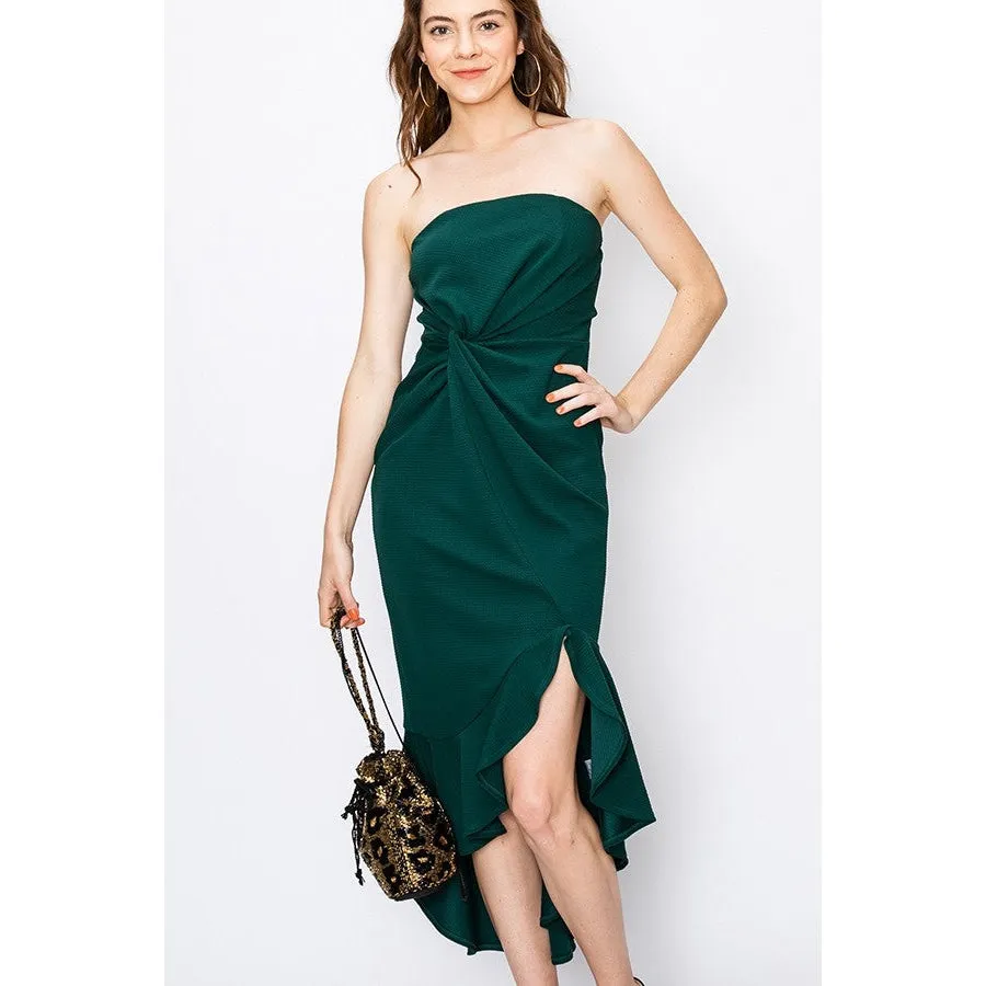 The Uptown LBD in Emerald Green