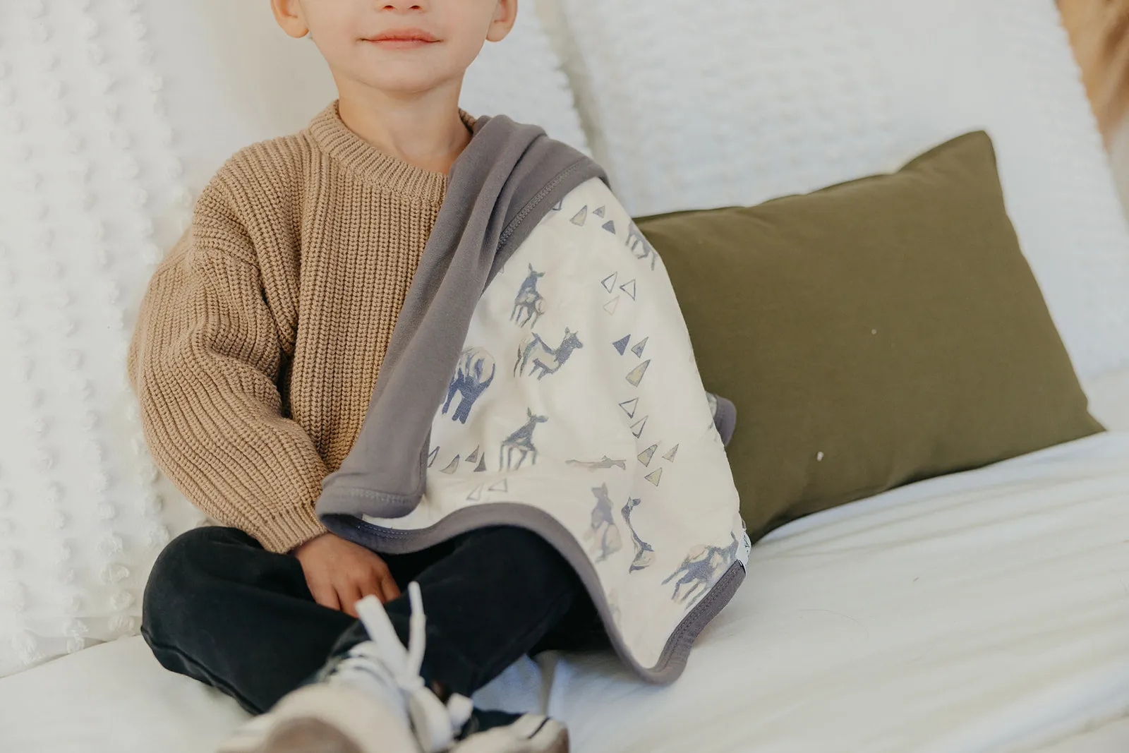 Three-Layer Security Blanket Set - Cody