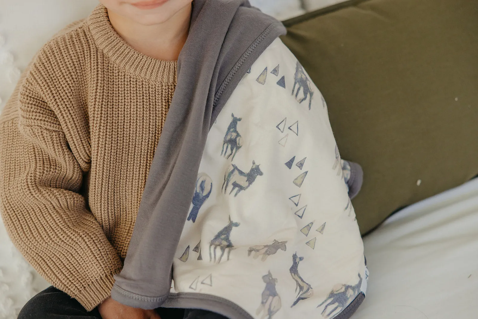 Three-Layer Security Blanket Set - Cody