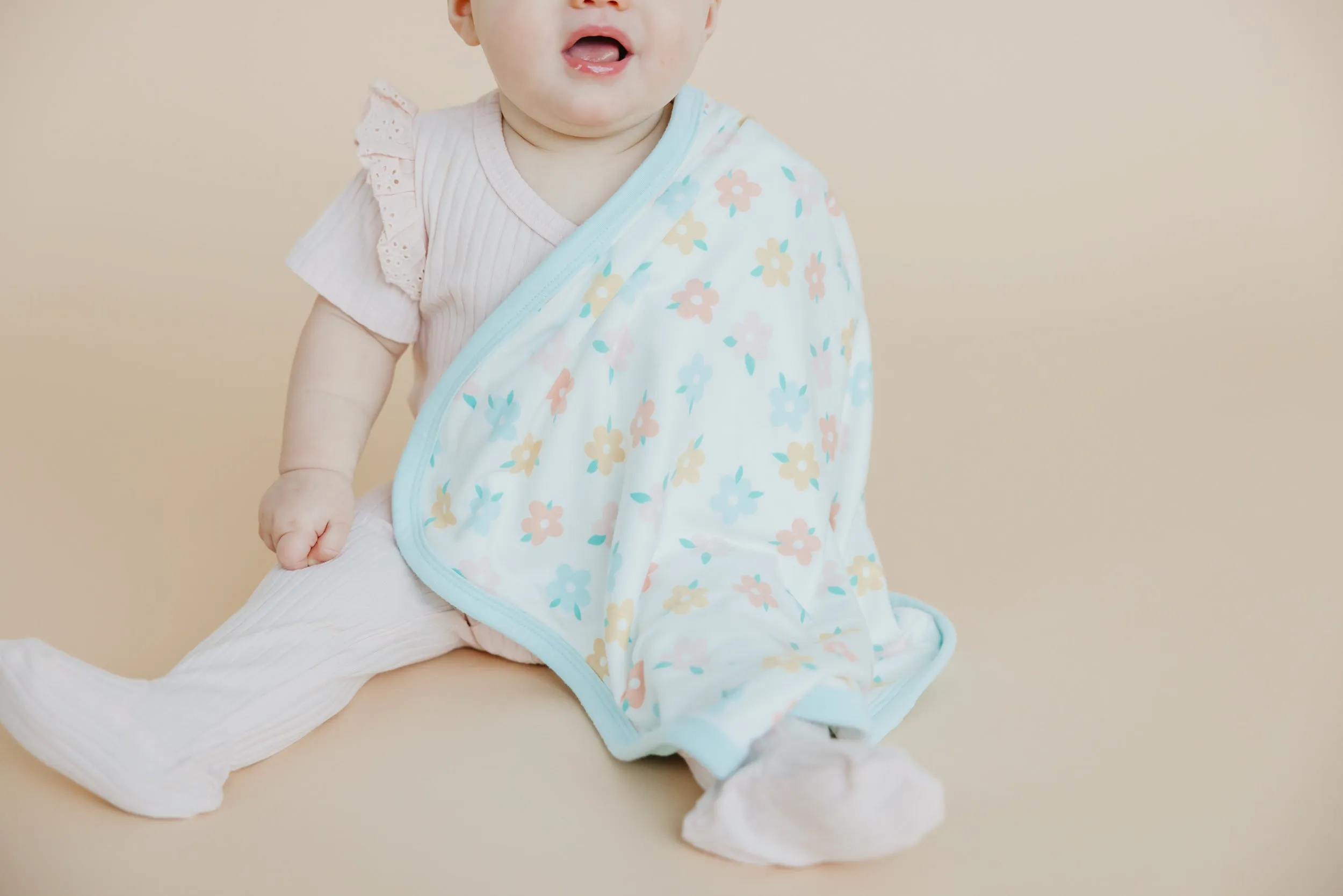 Three-Layer Security Blanket Set - Daisy