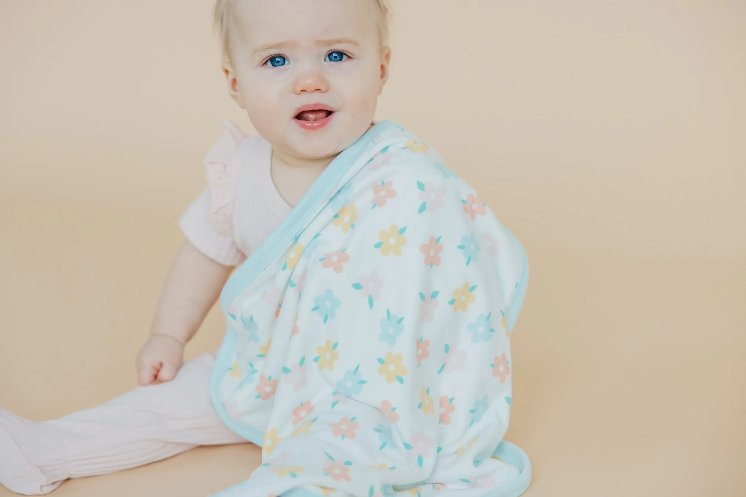 Three-Layer Security Blanket Set - Daisy