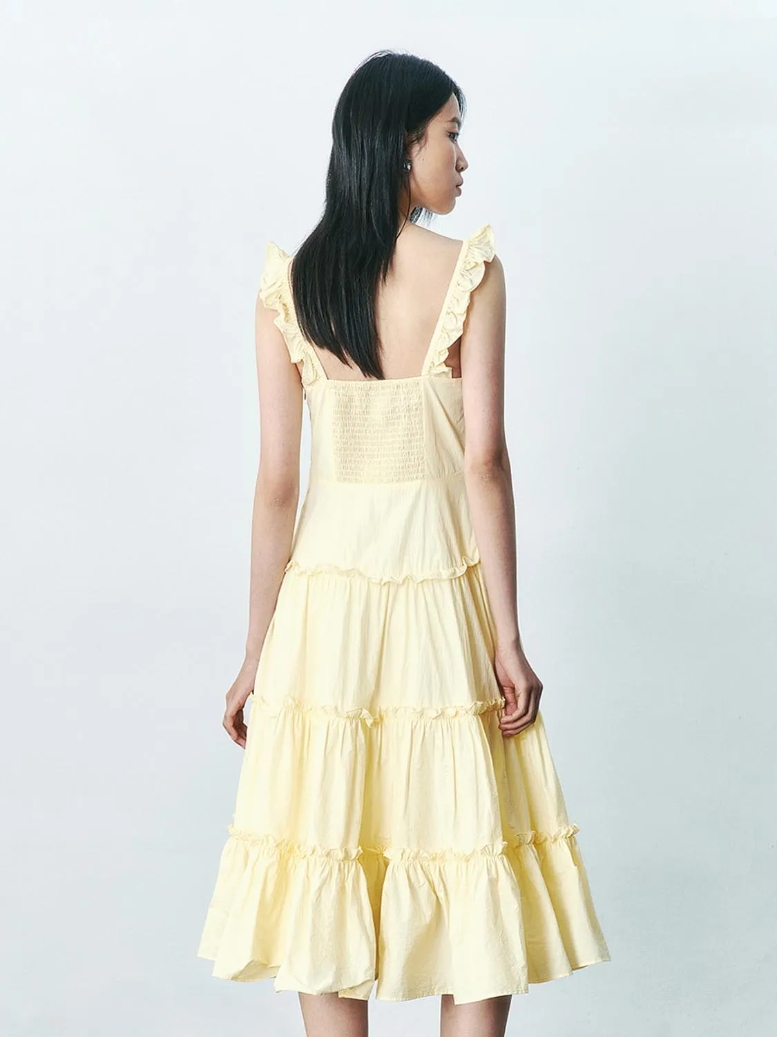 Tiered Cami A-Line Dresses