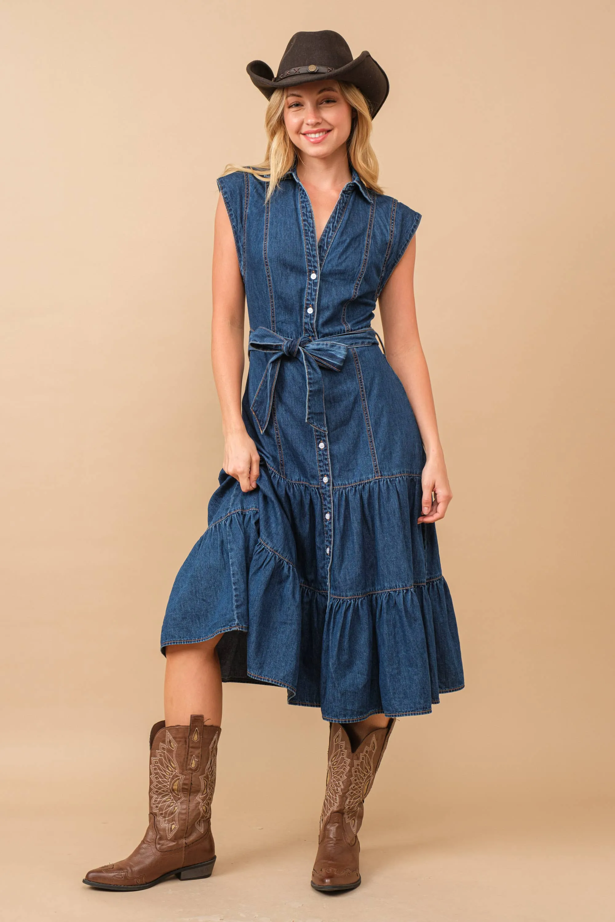 Timeless Denim Dress