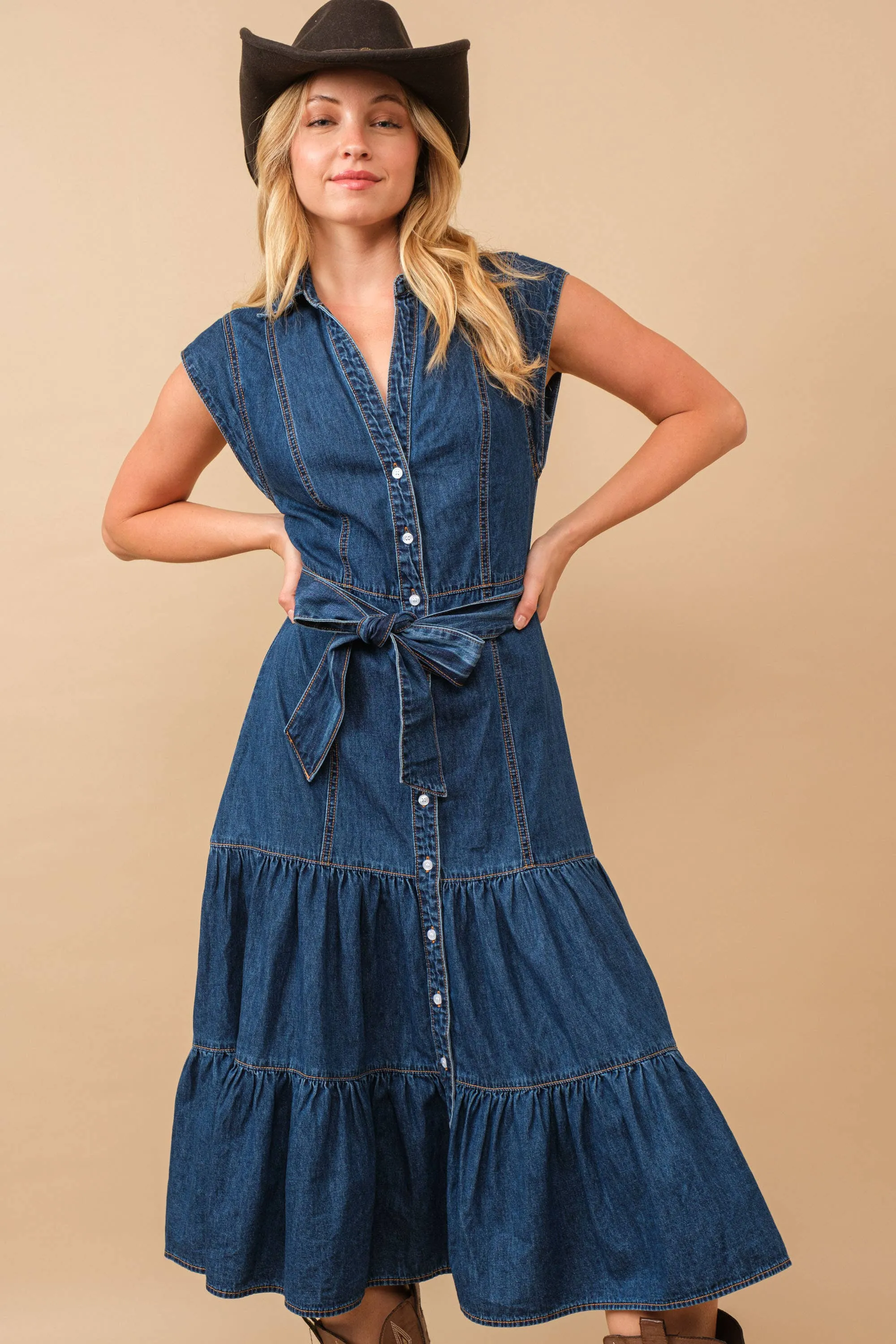 Timeless Denim Dress