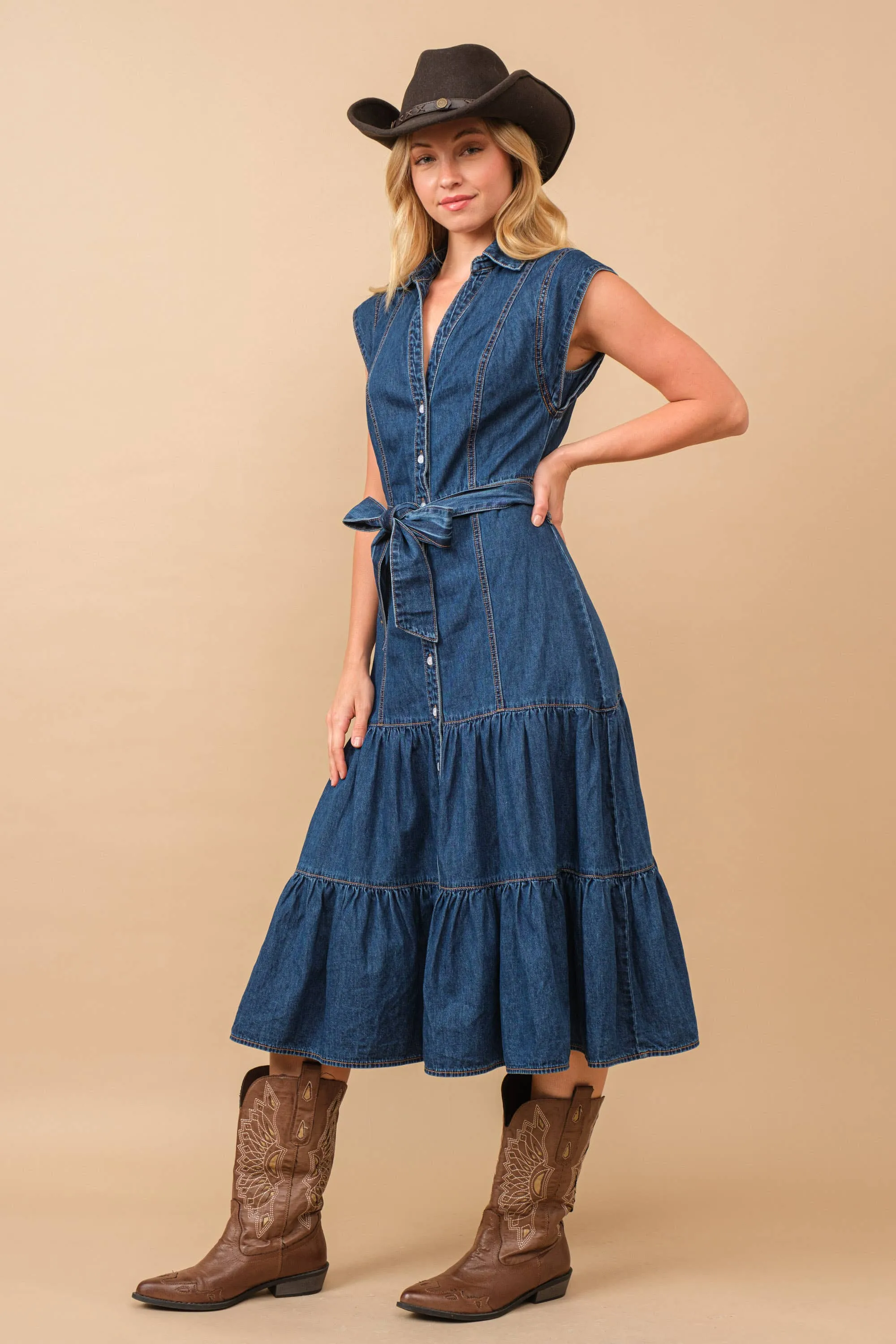 Timeless Denim Dress