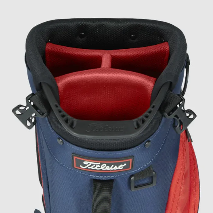 Titleist Players 4 Stand Bag -  Navy/White/Red