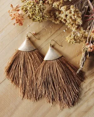 Tobacco Grass Earrings