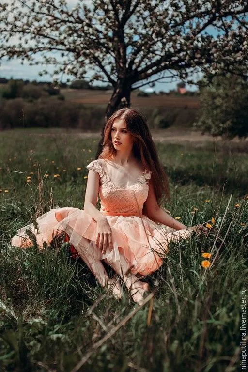 Transparent Neckline Blush Pink Homecoming Dress Lace Tulle Skirt