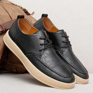 TrendMann Leder Freizeitschuhe für Männer