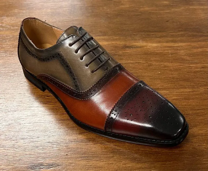 Tri-Color oxfords