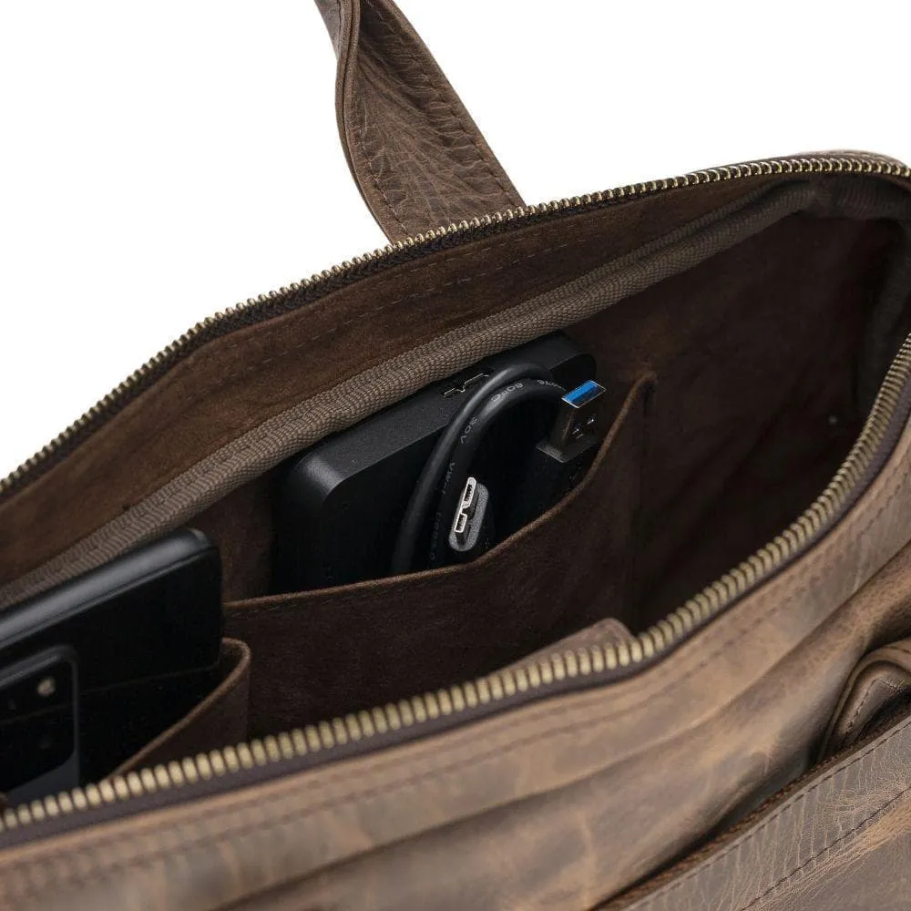 Troy Leather Laptop Bags