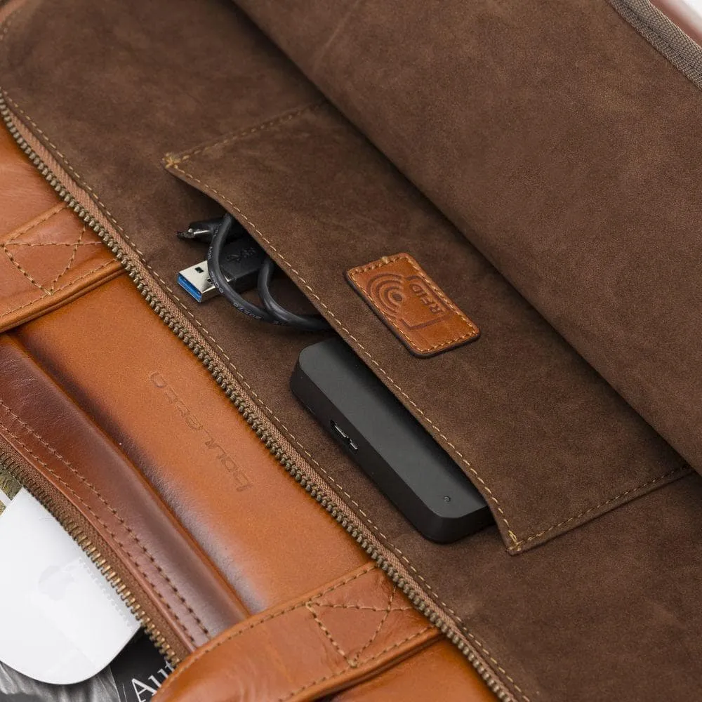 Troy Leather Laptop Bags