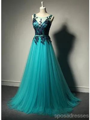Tulle  Prom Dresses,V-Back Prom Dresses,Floor-length Prom Dresses, Custom Prom Dresses,Party Dresses ,Cocktail Prom Dresses ,Evening Dresses,Long Prom Dress,Prom Dresses Online,PD0202