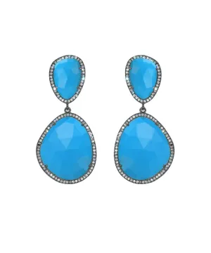 Turquoise Drop Earrings