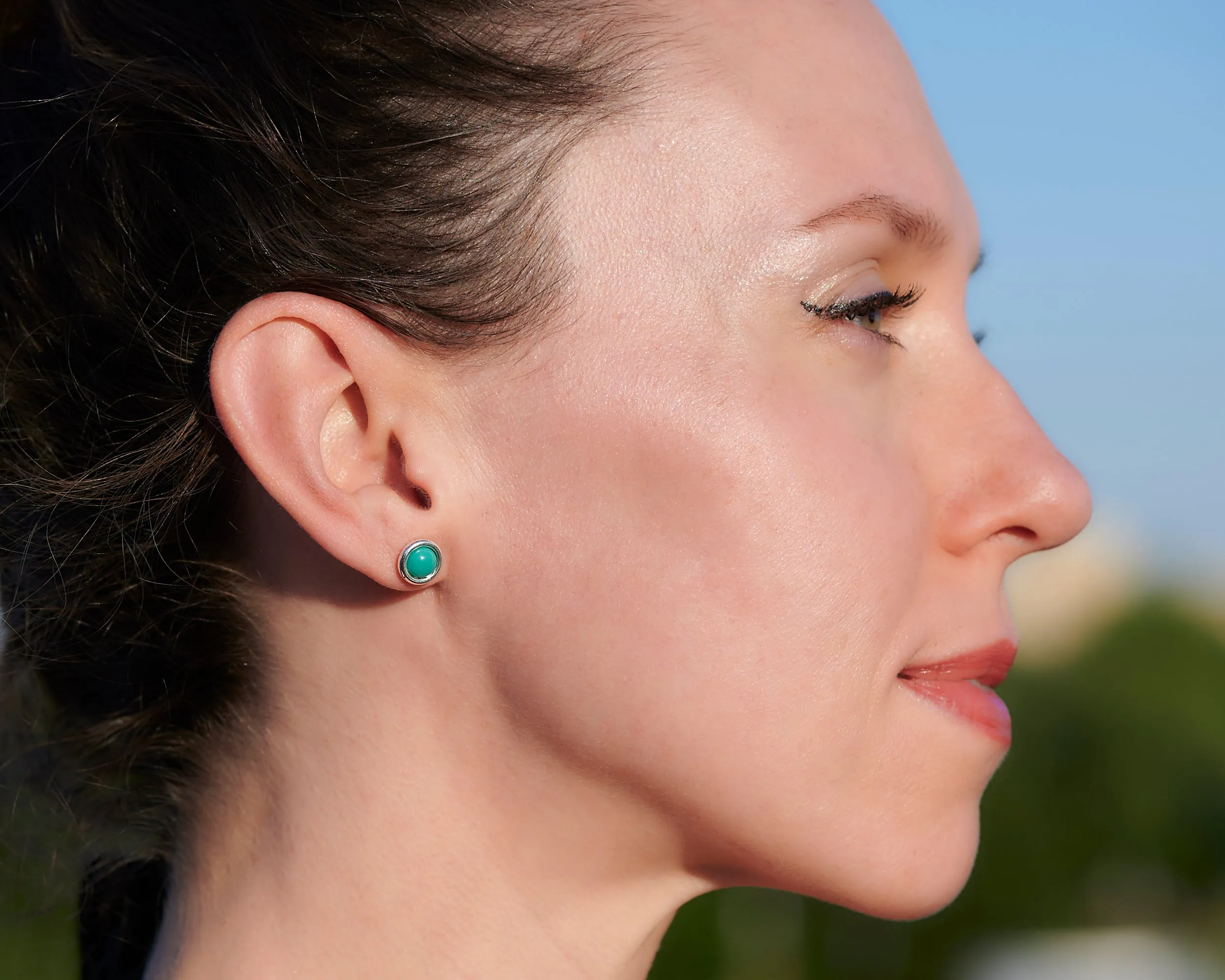 Turquoise Stud Earrings