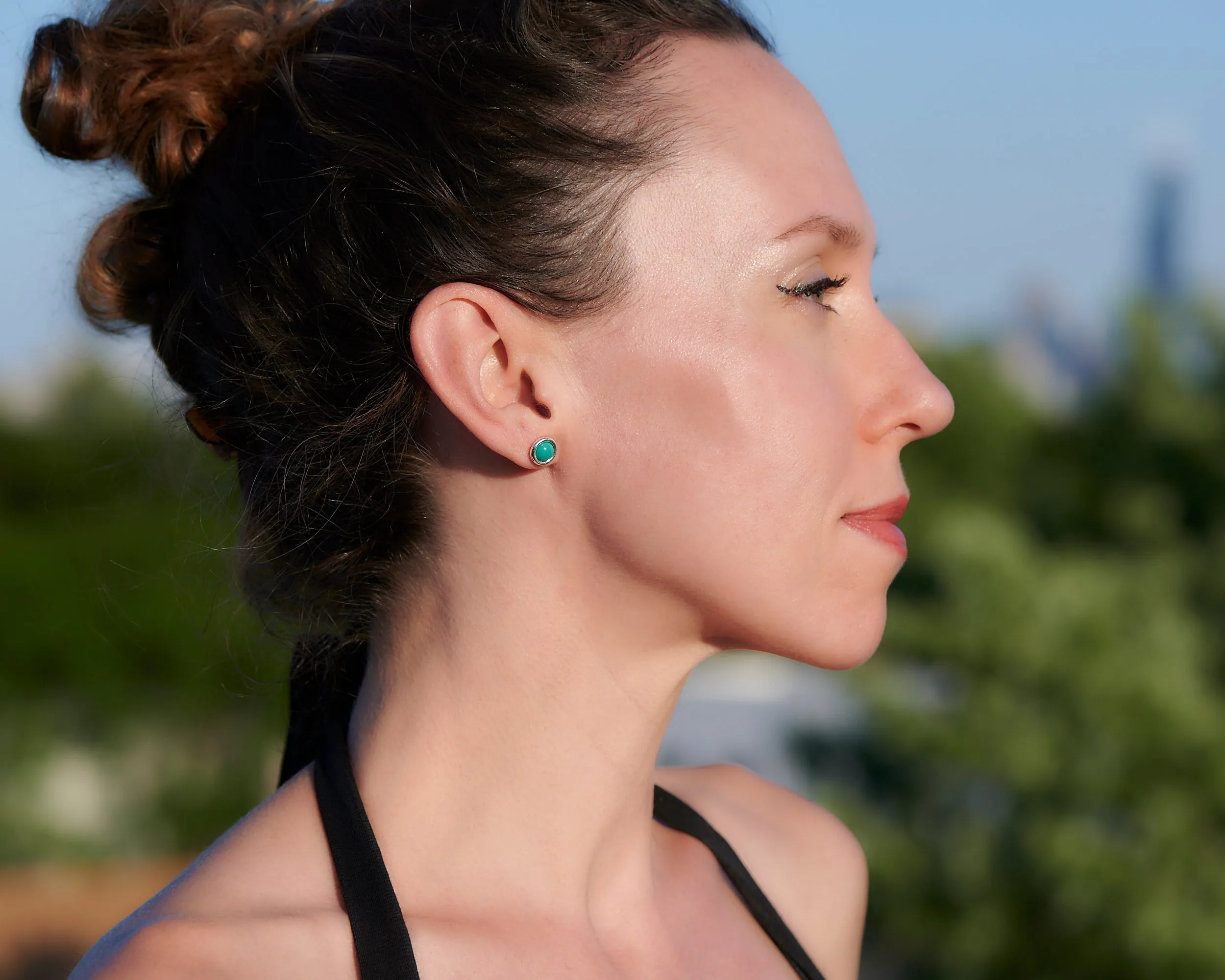 Turquoise Stud Earrings
