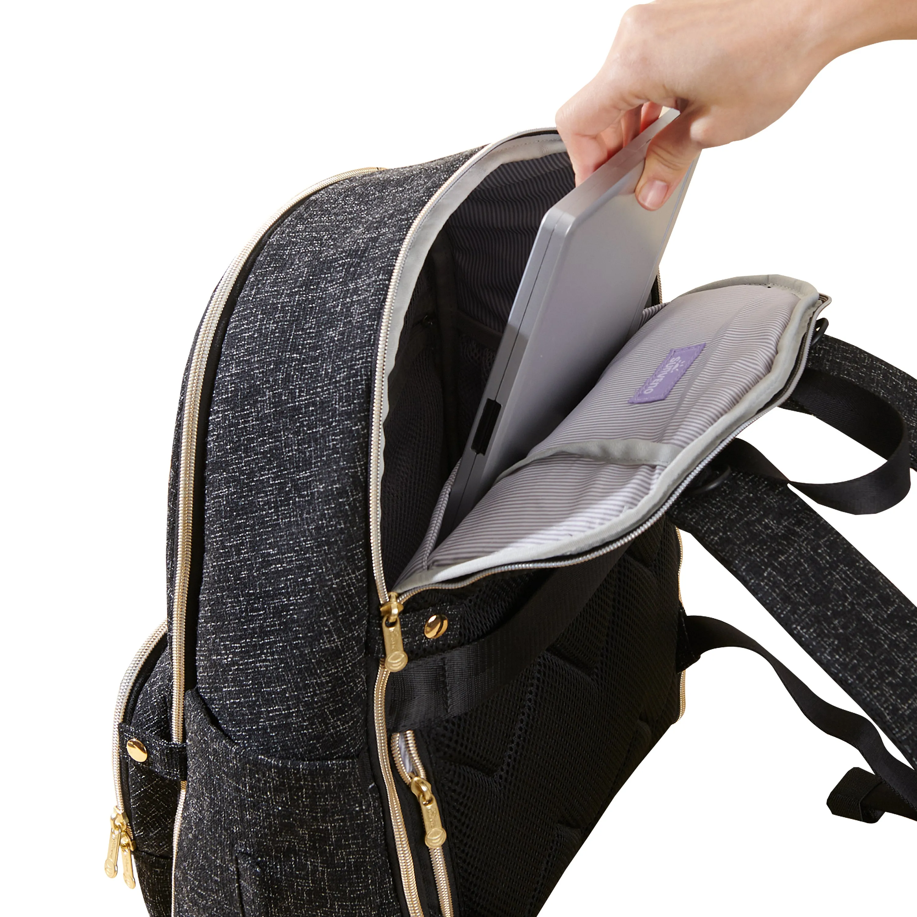 Tweed Luxe Diaper Backpack