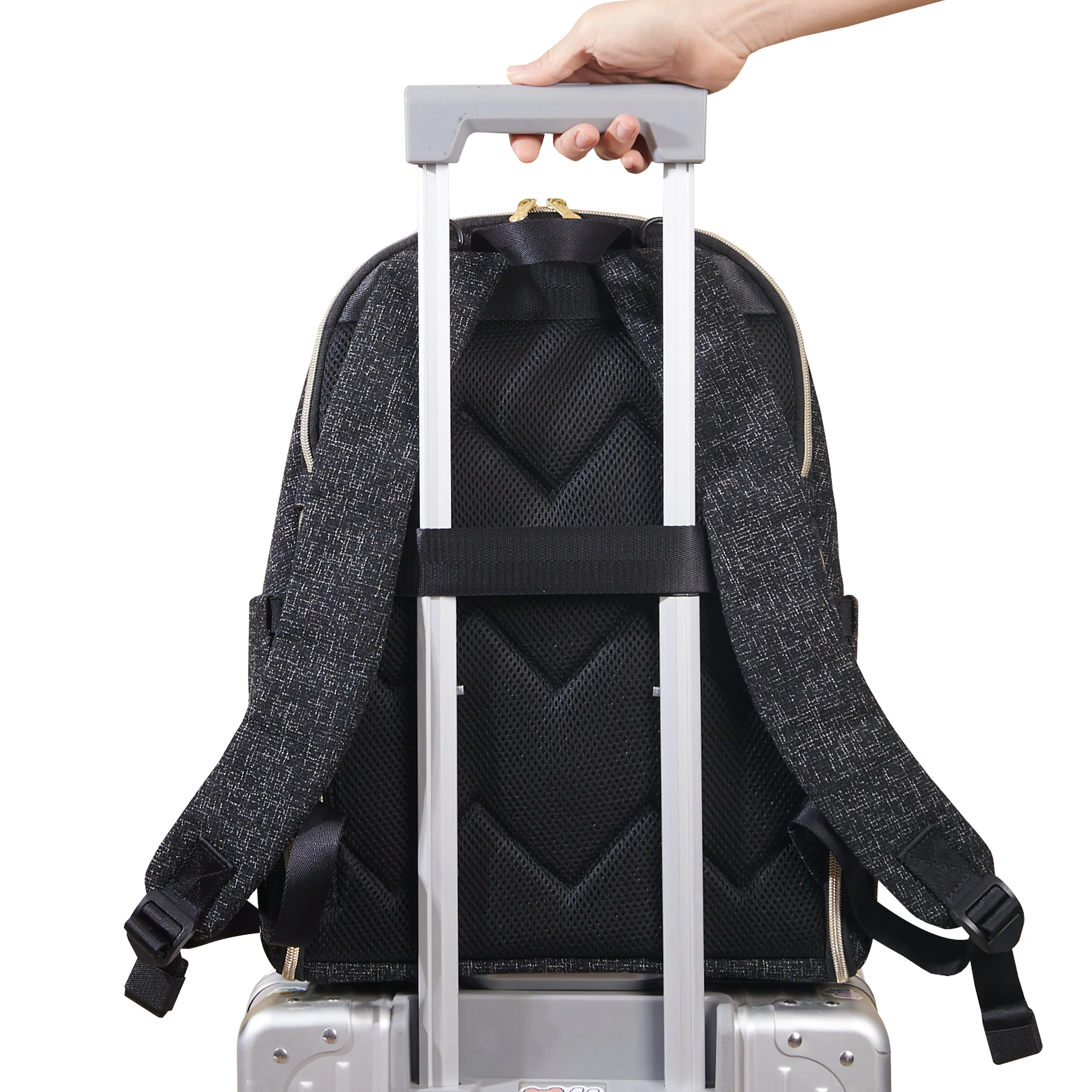 Tweed Luxe Diaper Backpack
