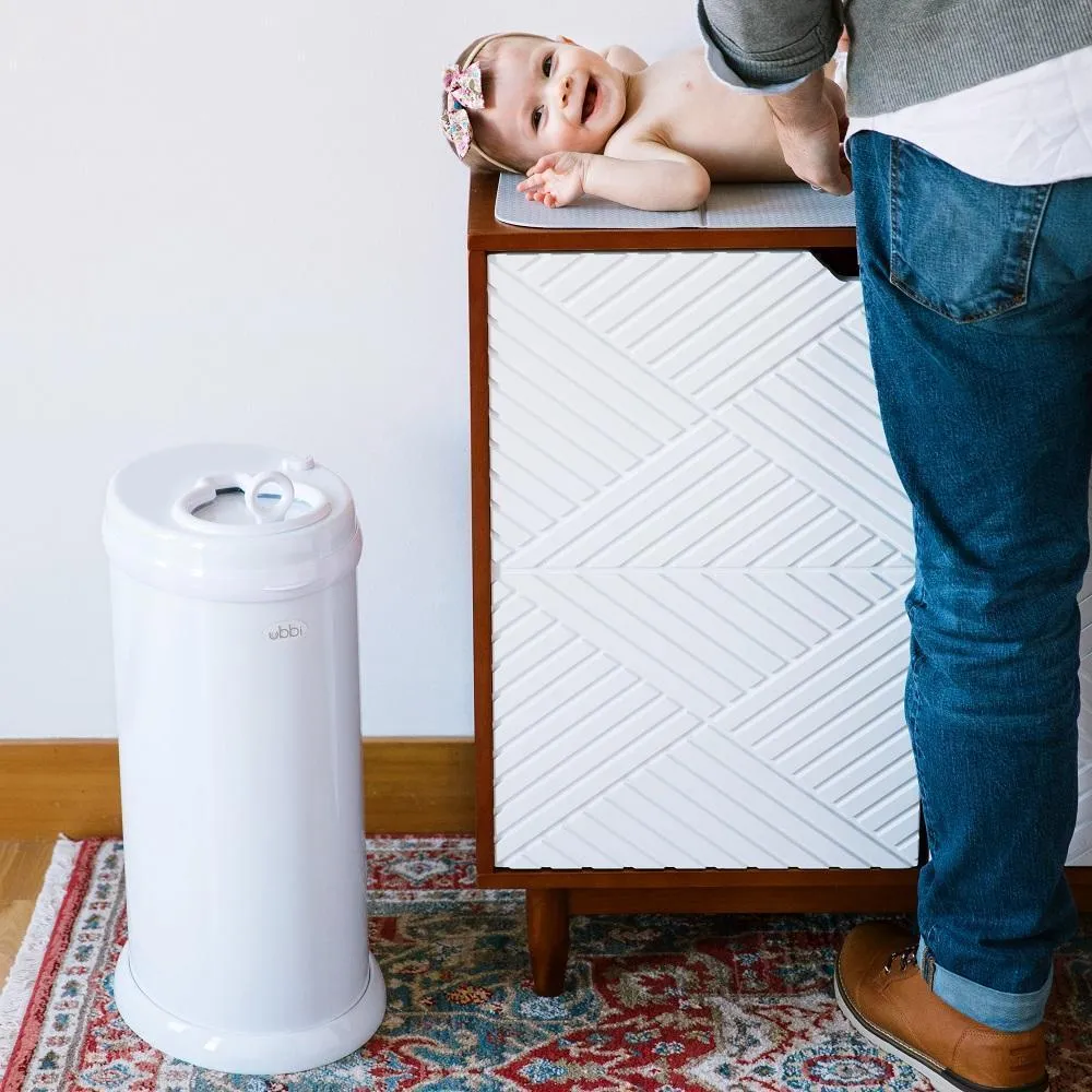 Ubbi Diaper Pail (Grey) - IN STORE PICK-UP ONLY