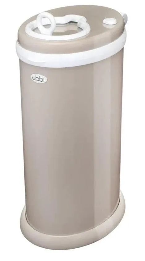Ubbi Diaper Pail   Matte Open Water Bottle Bundle | Durable, Practical & Stylish