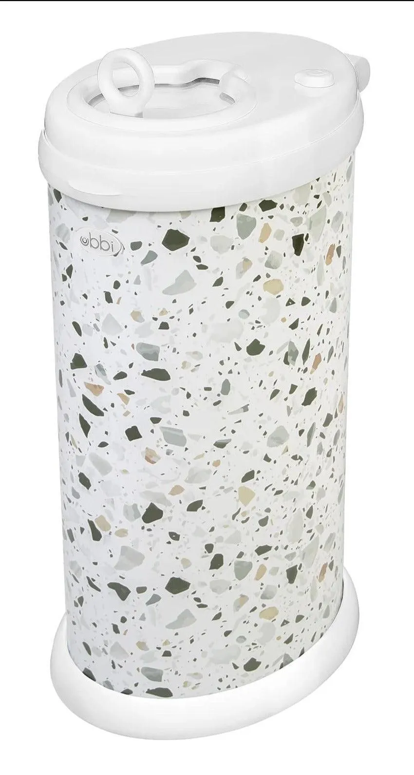 Ubbi Diaper Pail   Matte Open Water Bottle Bundle | Durable, Practical & Stylish
