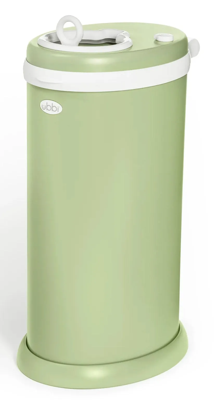 Ubbi Diaper Pail   Matte Open Water Bottle Bundle | Durable, Practical & Stylish