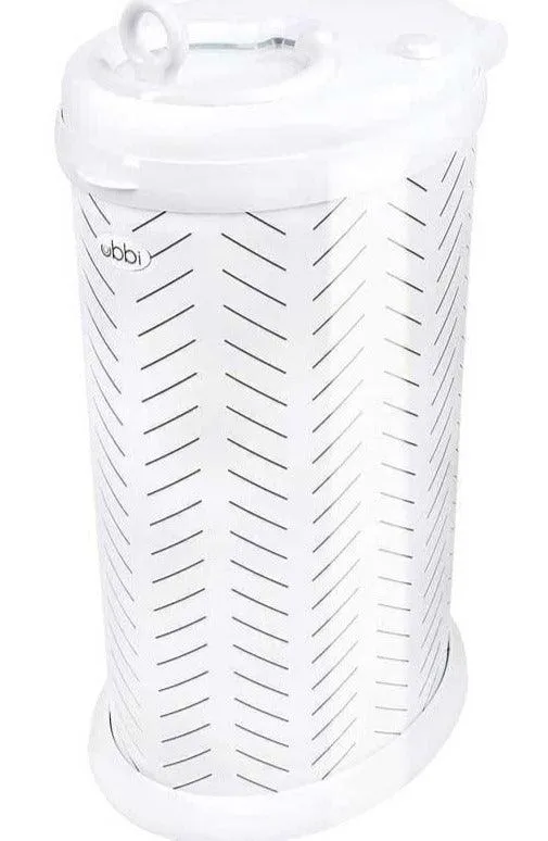 Ubbi Diaper Pail   Matte Open Water Bottle Bundle | Durable, Practical & Stylish