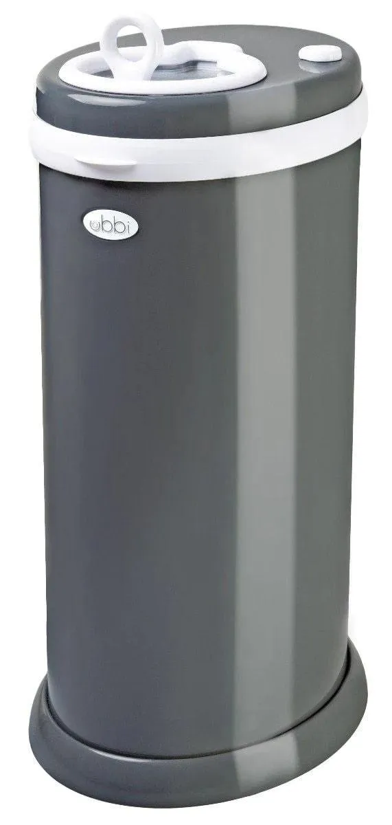 Ubbi Diaper Pail   Matte Open Water Bottle Bundle | Durable, Practical & Stylish