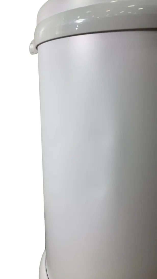 Ubbi Diaper Pail Value Gift Set, Matte White