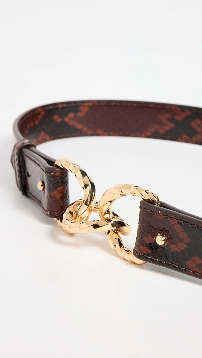 ULLA JOHNSON ESTI TWISTED LINKS BELT