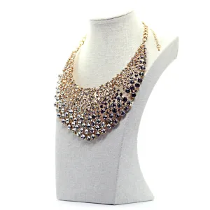 Šumivé: Sparkling Rhinestone Bib Necklace Set