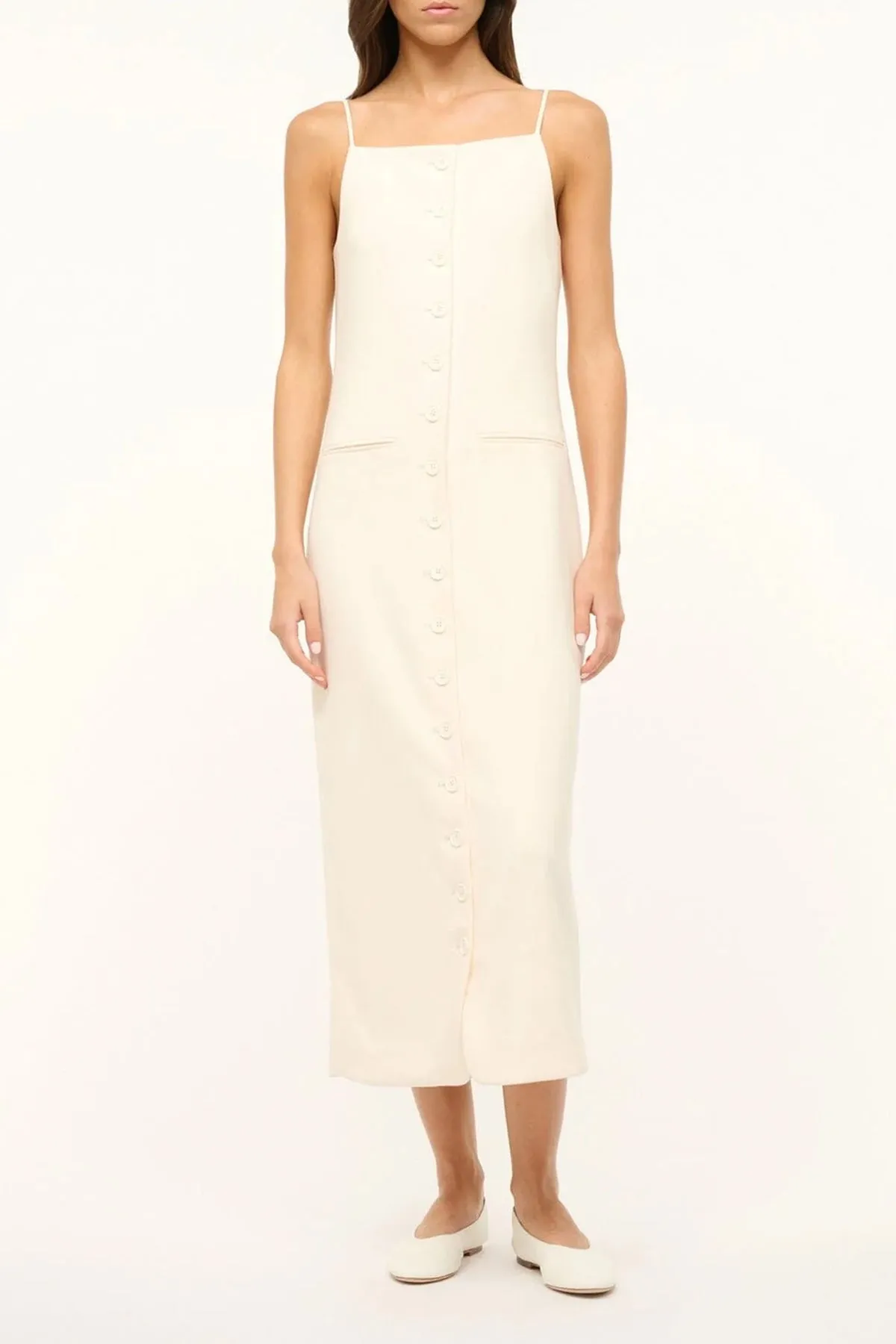 Una Dress in Ecru
