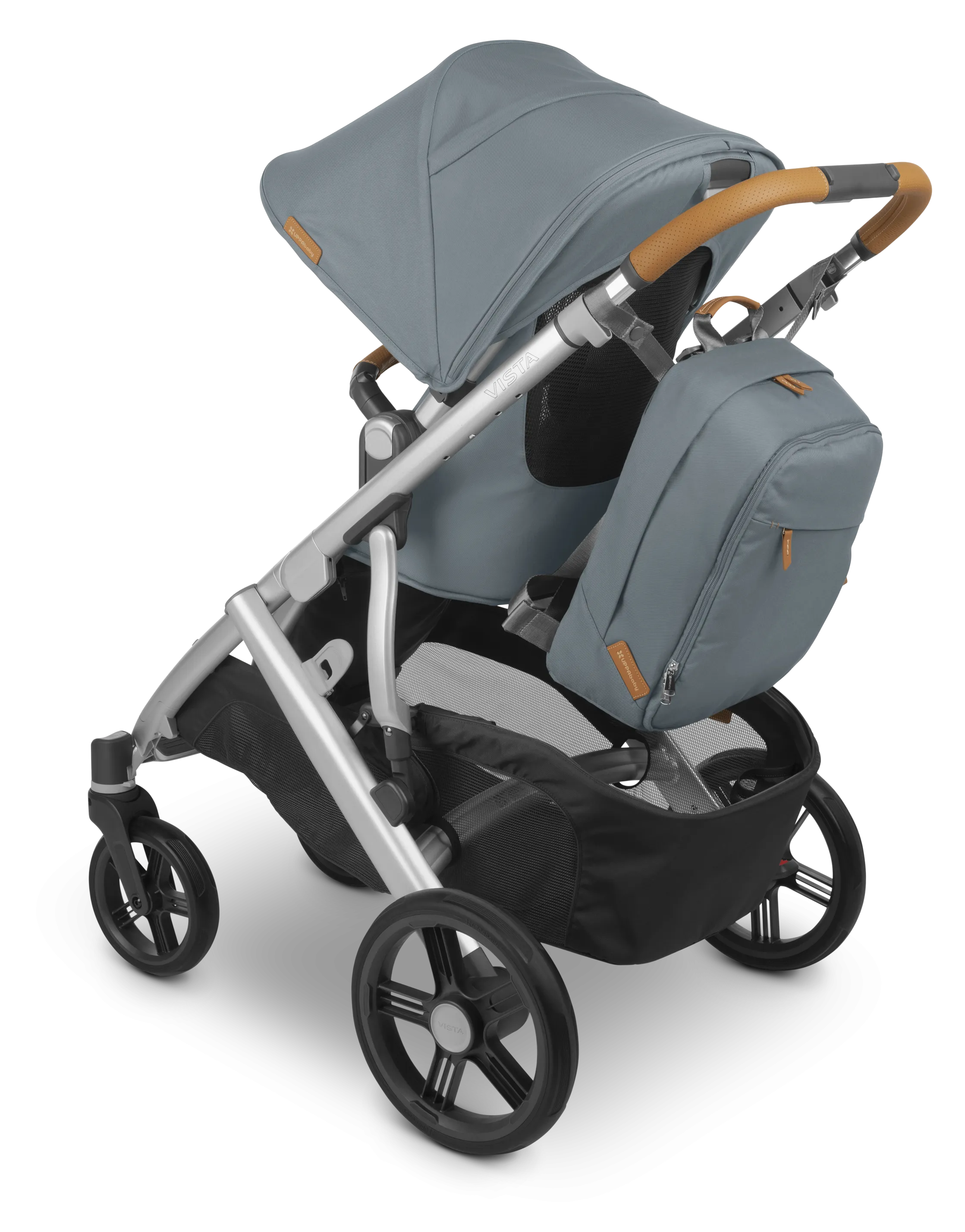 UPPAbaby Changing Backpack (Callum/Dillan - Stone Blue/Sand Leather)