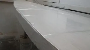 Vacuum plastic bags or poly tubing 850mm - 100UM