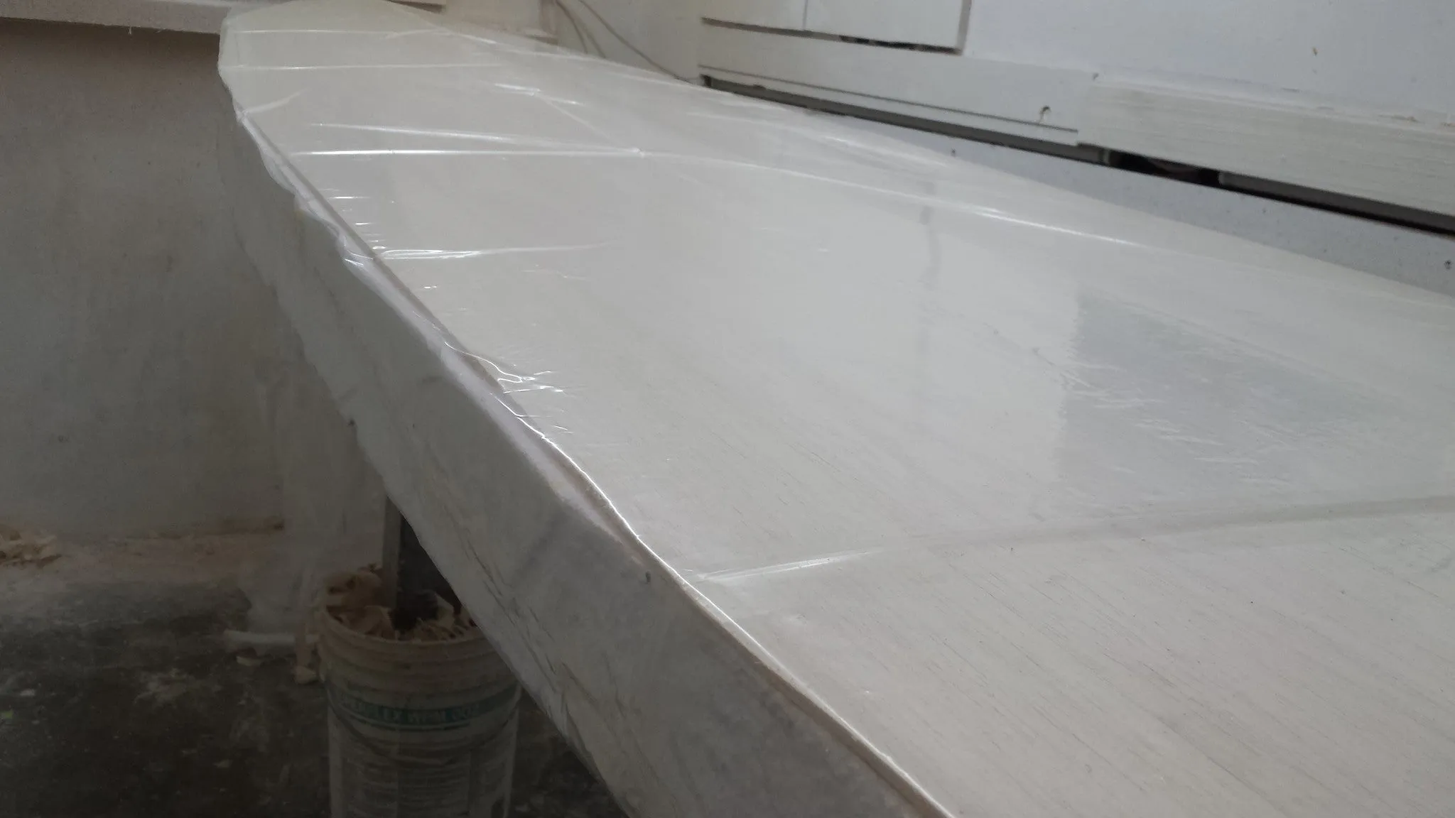Vacuum plastic bags or poly tubing 850mm - 100UM