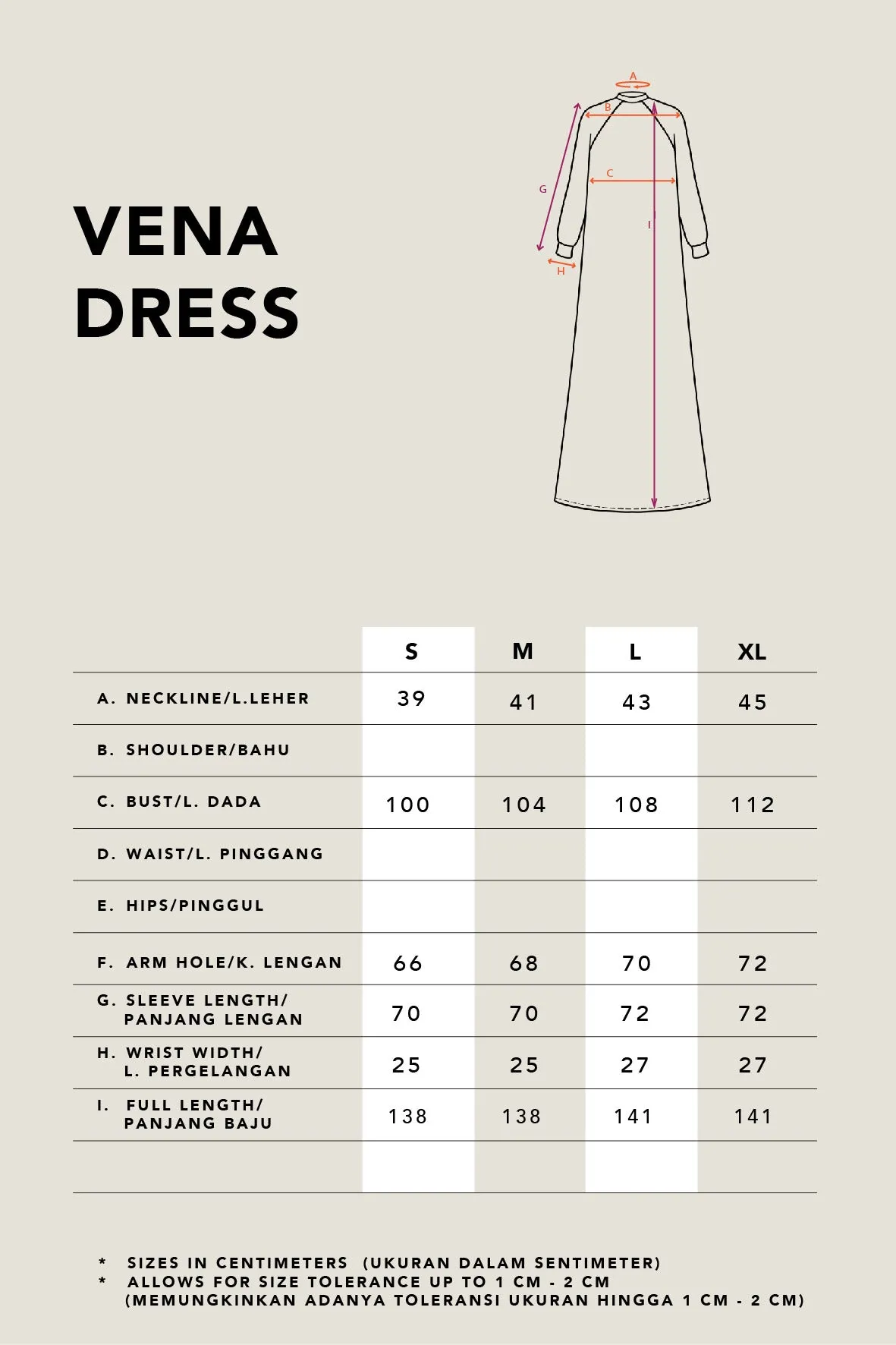 VENA A-LINE DRESS MAUVE